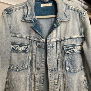 ALLSAINTS MEN DENIM JACKET sz SMALL